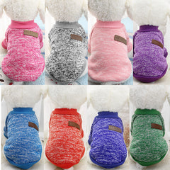 Classic Warm Dog Clothes Puppy Outfit