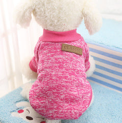 Classic Warm Dog Clothes Puppy Outfit