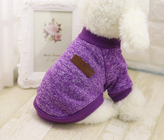 Classic Warm Dog Clothes Puppy Outfit